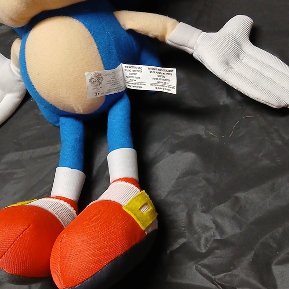 Sonic The Hedgehog 16" Plush Doll Toy Official SEGA Nanco-Nancy - Picture 7 of 12